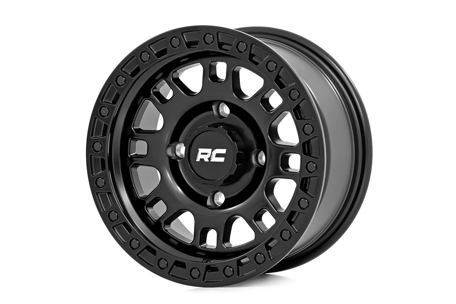 82 Series Wheel _ UTV _ Semi Gloss Black _ 15x7 _ 5x4.5 _ +10mm